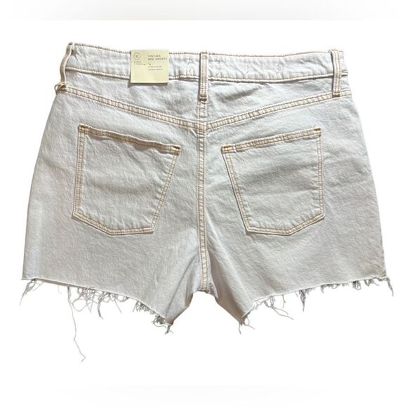 Universal threads vintage midi Jean shorts white size 12/31 - Picture 9 of 16